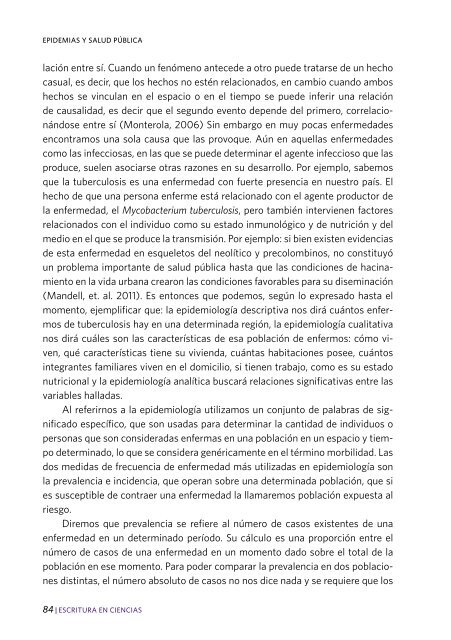 Epidemias y Salud Pública - Cedoc - Instituto Nacional de ...