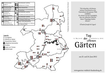www.gaerten-waldeck-frankenberg.de am 23. und 24. Juni 2012