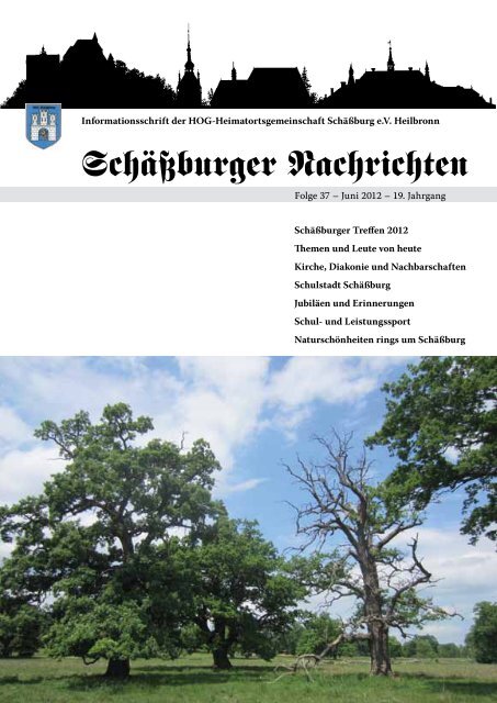 Schäßburger Nachrichten SN37 - HOG Schäßburg eV