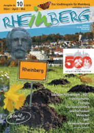 Stadtmagazin Rheinberg • Ausgabe Nr.10