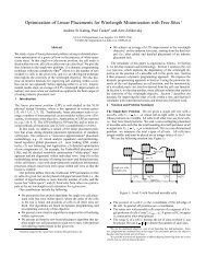 Optimization of Linear Placements for Wirelength ... - CECS