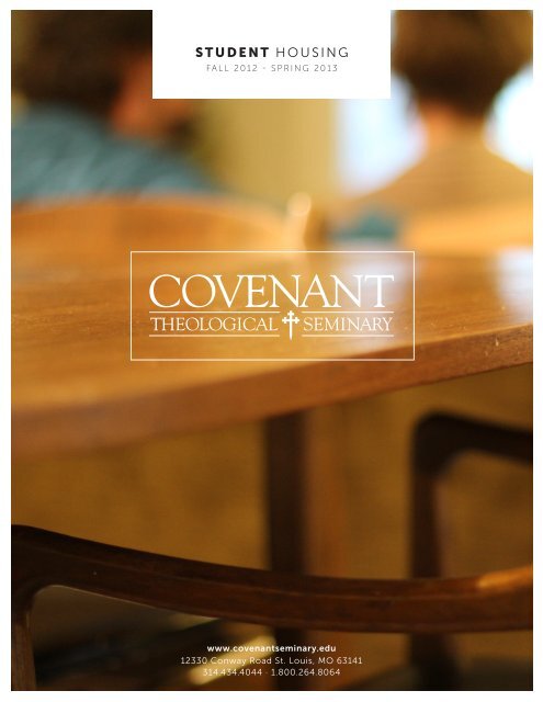 Housing Handbook - Covenant Theological Seminary