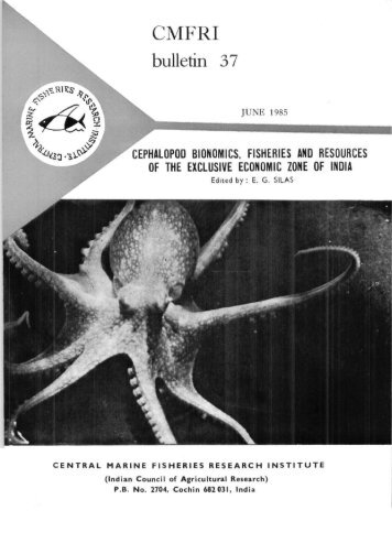 bulletin 37 - Eprints@CMFRI - Central Marine Fisheries Research ...