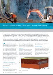 Numerical Back-analysis of In-situ Measurements - Plaxis