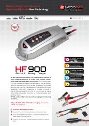 Battery Charger and Maintainer Switching HF mode New Technology