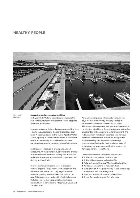 Parks Victoria - Annual Report 2009-10