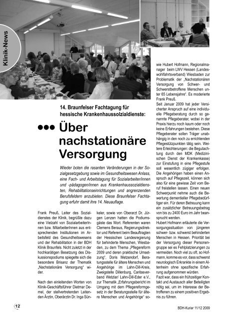 Ausgabe 11/12 2009 - BDH