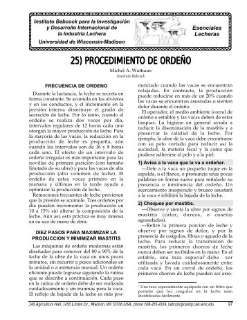 25) PROCEDIMIENTO DE ORDEÃƒÂ‘O - Babcock Institute