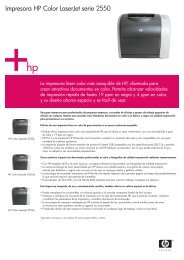 Impresora HP Color LaserJet serie 2550 - Alo girona