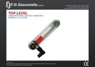 Scheda Tecnica - F.lli Giacomello