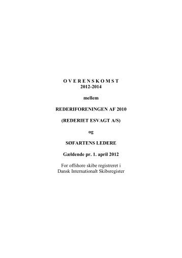 DIS-ovk.1998-20 DANA/Esvagt - SÃ¸fartens Ledere