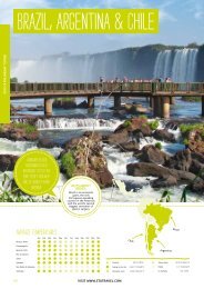 BRAZIL, ARGENTINA & CHILE - STA Travel Hub