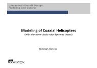 Modeling of coaxial helicopters - eth