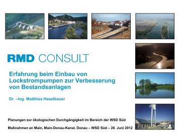 PrÃ¤sentation Herr Dr. Haselbauer, RMD Consult - SÃ¼d
