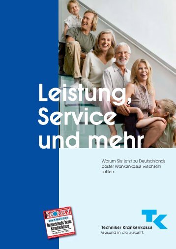 Leistung, Service und mehr