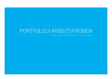 PORTFOLIO//ARBEITSPROBEN