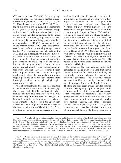 Defining and Measuring Trophic Role Similarity in Food Webs Using ...