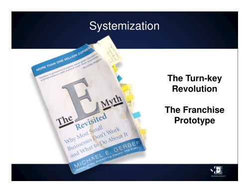 Developing Systems: Get Organized, Get Systematized