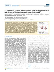 A Comparative Ab Initio Thermodynamic Study of Oxygen Vacancies ...