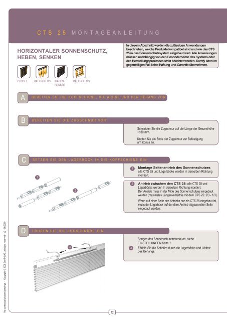 livretcts_DE V2.indd - Somfy Architecture