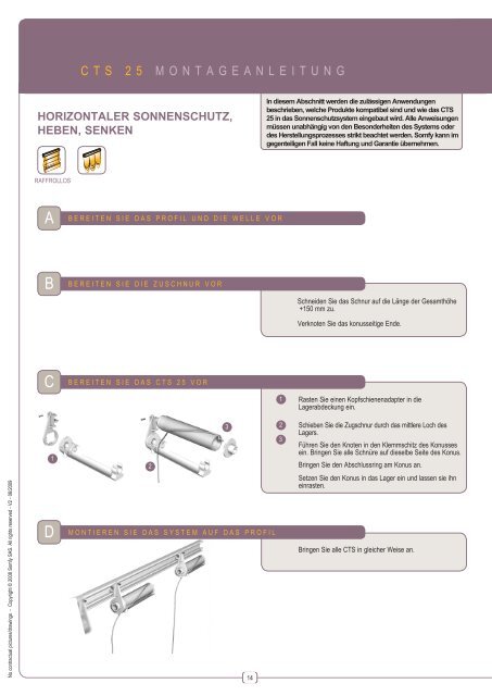 livretcts_DE V2.indd - Somfy Architecture