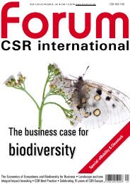 forum CSR international - Eco World