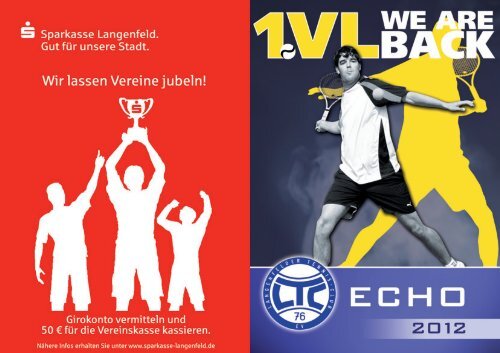 LTC Echo 2012.pdf - Langenfelder Tennis Club 76 eV