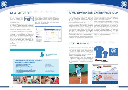 LTC Echo 2012.pdf - Langenfelder Tennis Club 76 eV