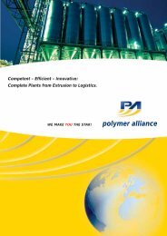 Polymer Alliance Brochure - Zeppelin Systems USA, Inc.