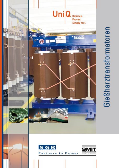 Gießharztransformatoren - SGB-SMIT - manufacturer of transformers