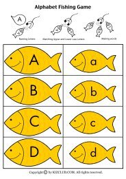 Alphabet Fishing - Kiz Club