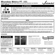Misuratore Metrico PT -101 - Victaulic