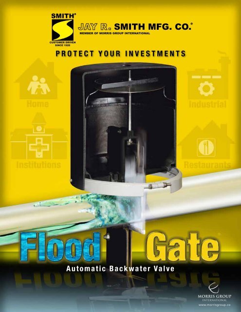 Brochure Flood-Gate Automatic Backwater Valves - Jay R. Smith ...