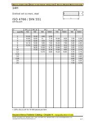 DIN 551/ISO 4766-14H STEEL - Maryland Metrics