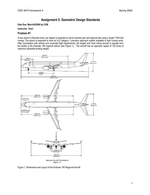 Assignment 5: Geometric Design Standards