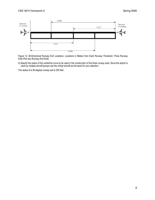 Assignment 5: Geometric Design Standards