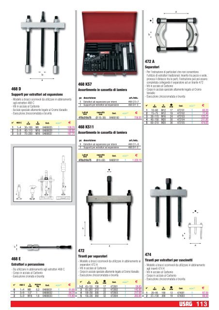 catalogo usag - Desanto