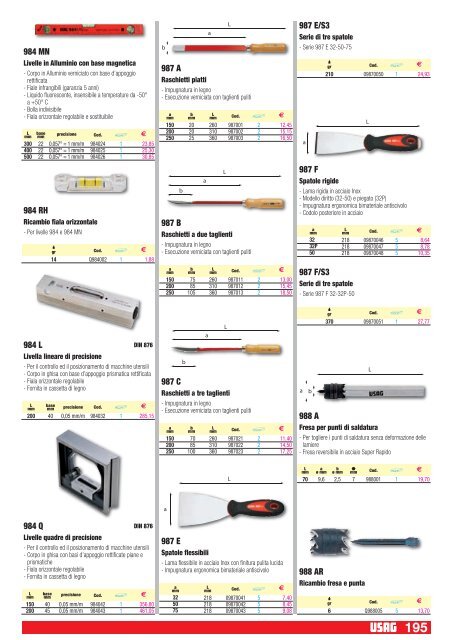 catalogo usag - Desanto