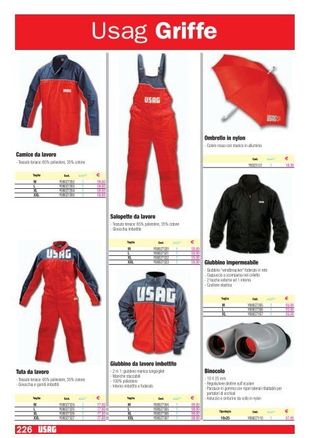 catalogo usag - Desanto