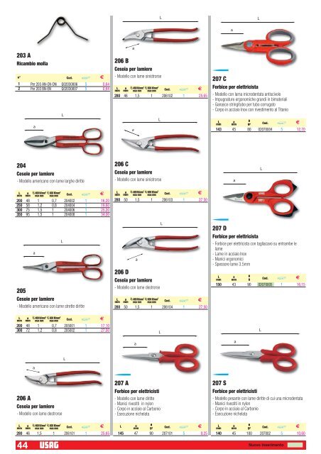 catalogo usag - Desanto