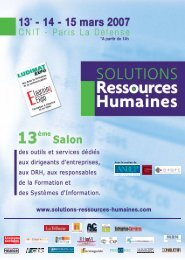 PLAQUETTE RH 2005 DEF (Page 6) - Groupe Solutions