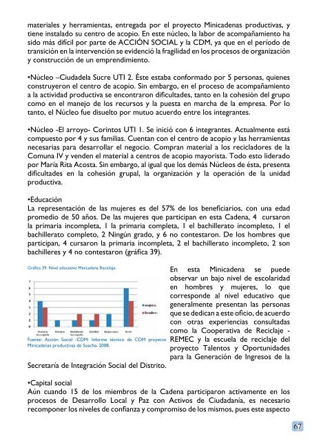 Minicadenas productivas de Soacha - Programa de las Naciones ...