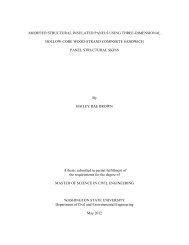 Modified Structural Insulated Panels Using Three-Dimensional Hollow