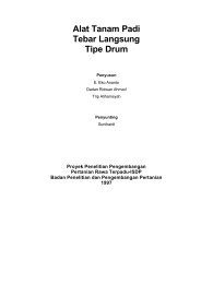 Alat Tanam Padi Tebar Langsung Tipe Drum - Pustaka Deptan