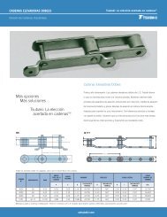 La elecciÃ³n acertada en cadenasTM - U.S. Tsubaki, Inc.