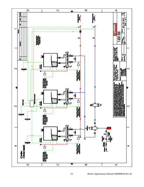 800000026 Rev B Boiler Applications Drawings - Rinnai