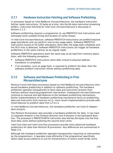 IntelÂ® 64 and IA-32 Architectures Optimization Reference Manual