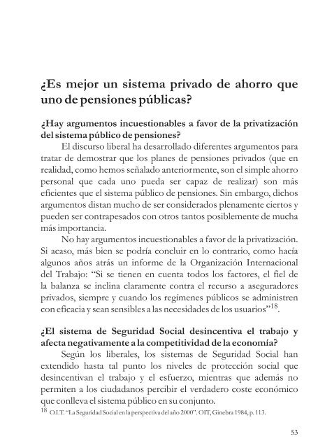 Â¿EstÃ¡n en peligro las pensiones pÃºblicas? - Pensamiento crÃ­tico