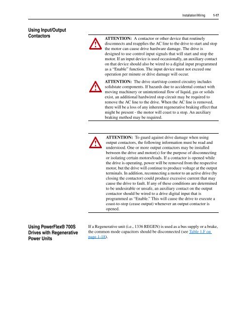 User Manual High Performance AC Drive