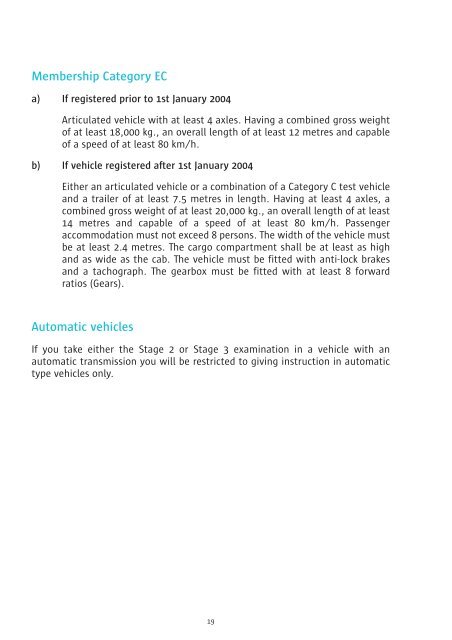 ADI Information booklet (163kB) - Road Safety Authority